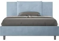 Letto Matrimoniale 160x200 cm Senza Rete Appia Azzurro