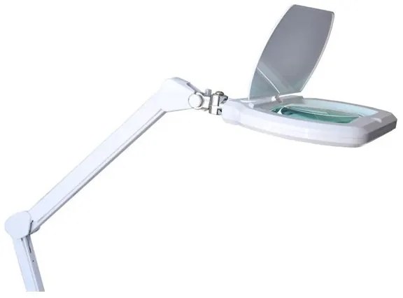 Lampada da tavolo LED dimmerabile con lente d'ingrandimento LED/12W/230V bianca