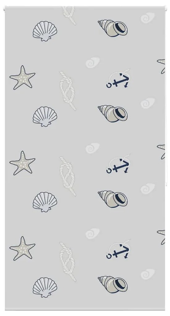 Tenda A Rullo Doccia 140x240 Cm Larghezza Tessuto 136 Cm /