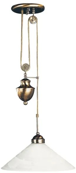 Rabalux - Vetro di ricambio MARIAN E27 diametro 39 cm bianco