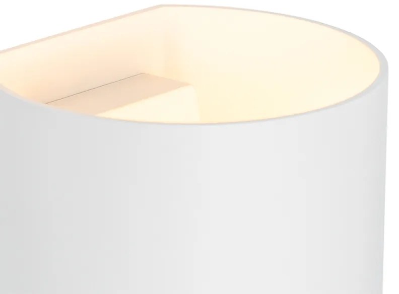 Applique da parete moderna bianca - Sabbio