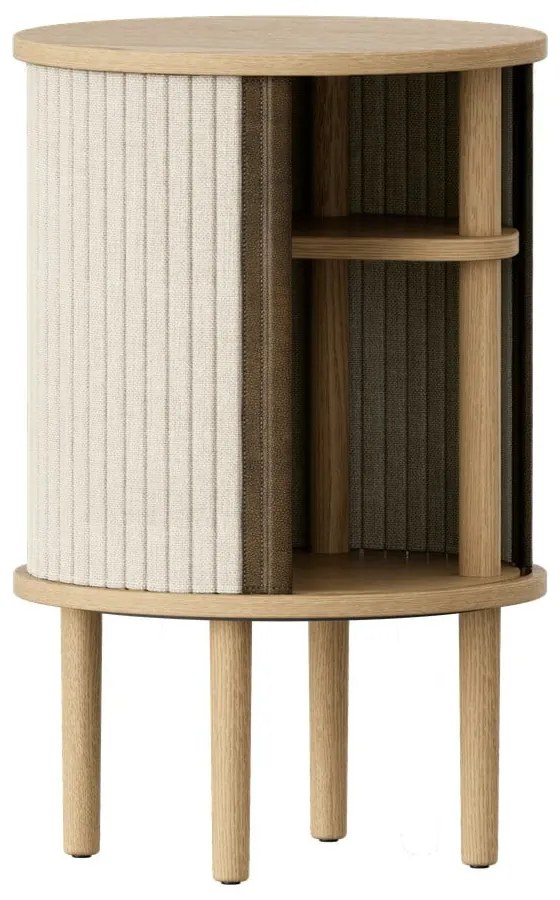 Tavolo rotondo in rovere ø 38 cm Audacious - UMAGE