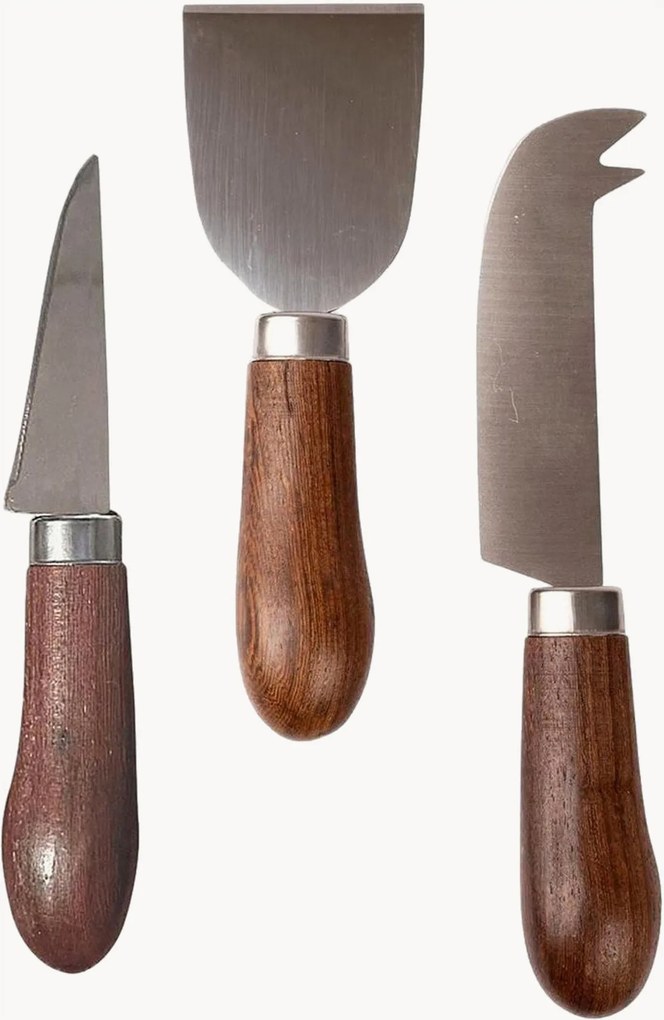 Set 3 coltelli da formaggio in legno Astrid