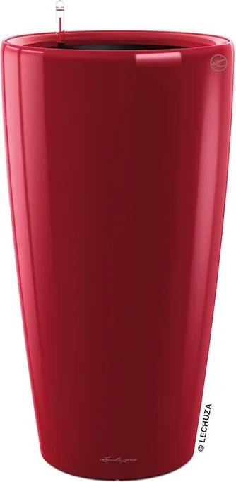 Vaso autoirrigante Rondo Premium LECHUZA in polipropilene rosso H 75 x ø 40 cm