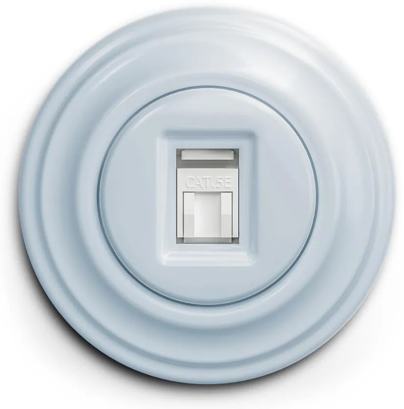 Kliklap - Presa dati in stile retrò con cornice, blu