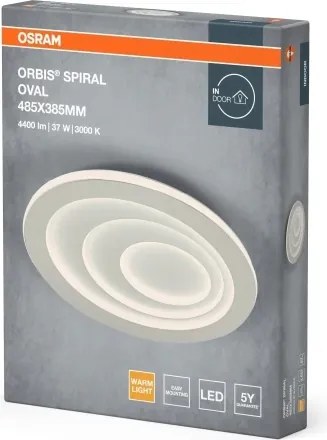 Osram - Plafoniera LED ORBIS SPIRAL LED/37W/230V bianca