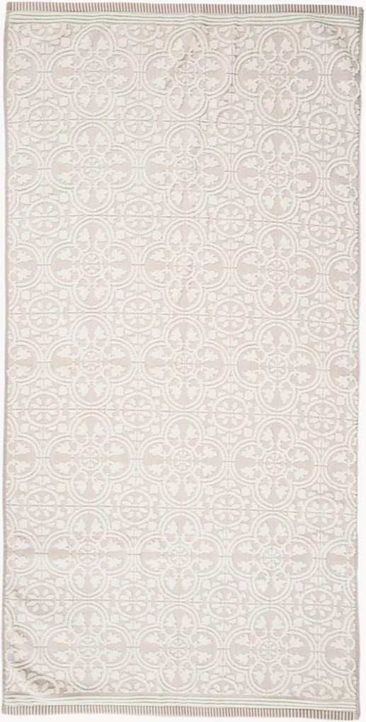 Telo da doccia in spugna di cotone Tile de Pip