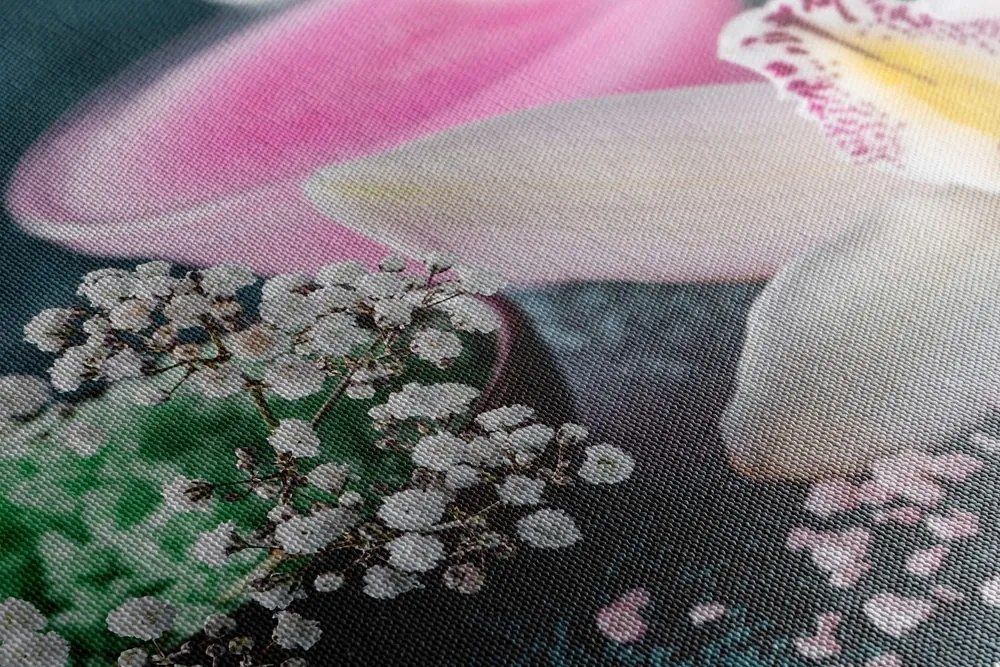 Stampa su tela – Splendida orchidea dettagliata