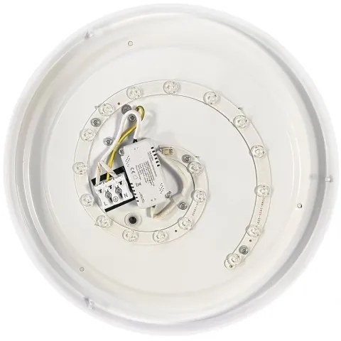 Plafoniera LED da soffitto per bagno MAYA, 15W LED, 230V, Ø 33 cm, IP44, cromo lucido