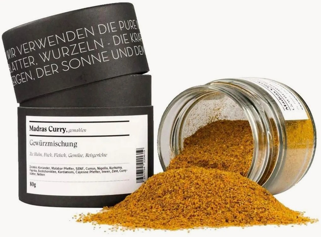 Polvere di curry Madras