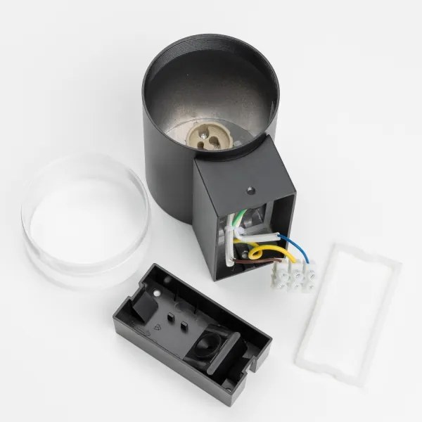 Brilagi - Applique da esterno LED RGBW MATERA 1xGU10/6W/230V nero IP54