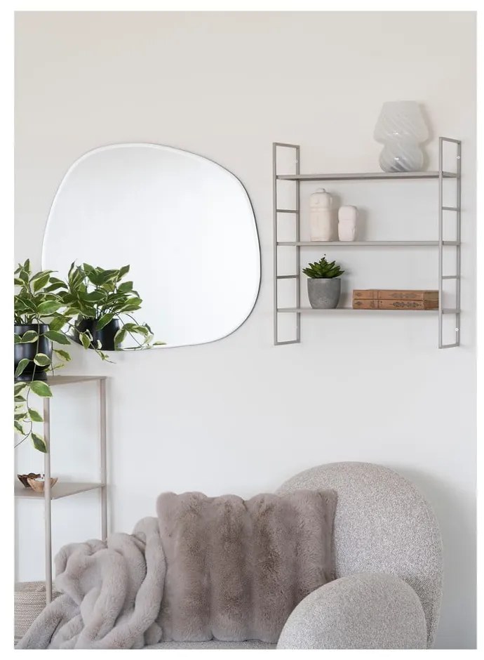 Lampada da tavolo LED bianca con paralume in vetro (altezza totale 19,5 cm) Alton – House Nordic