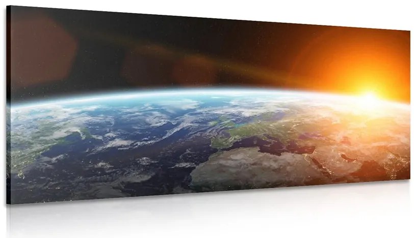 Quadro su tela – Vista del pianeta dallo spazio