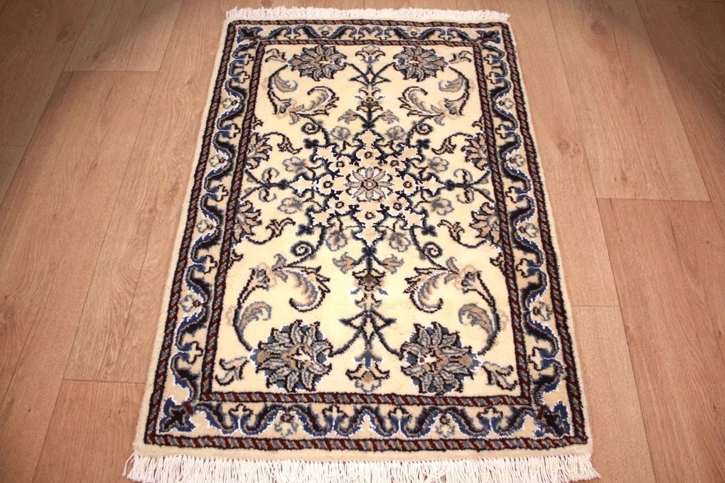 Nain Tappeto 60 x 90 (Iran) Annodato A Mano