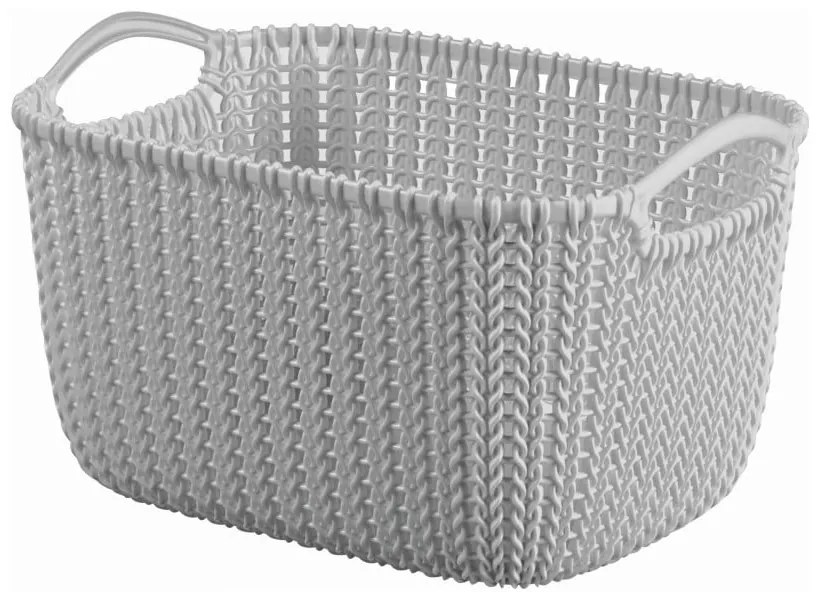 Cesto portaoggetti in plastica Knit - Curver