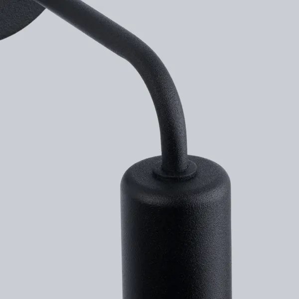 Sollux SL.1449 - Applique NORAH 1xE27/15W/230V nero