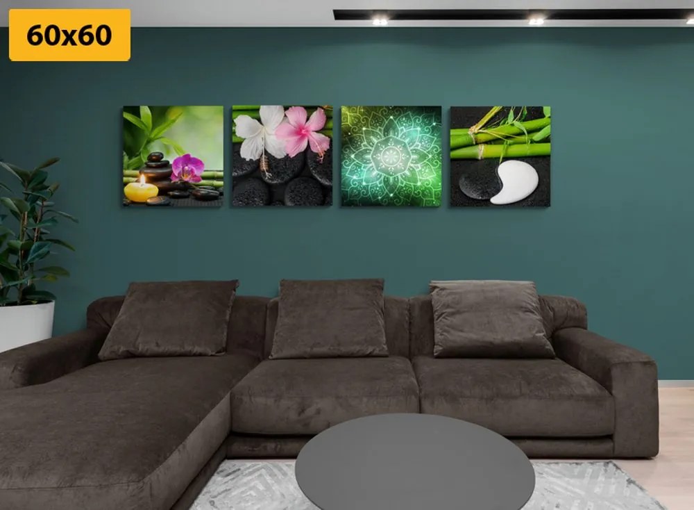 Set di quadri – Con tocco di tranquillità