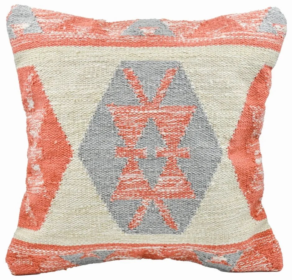 Cuscino per esterni in plastica riciclata Terracotta, 45 x 45 cm - Green Decore