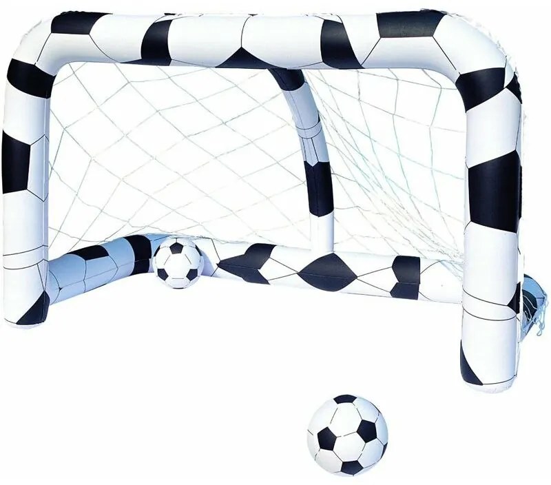 Porta Da Calcio Rete Gonfiabile 213x122x137cm Con 2 Palloni Giardino Bestway