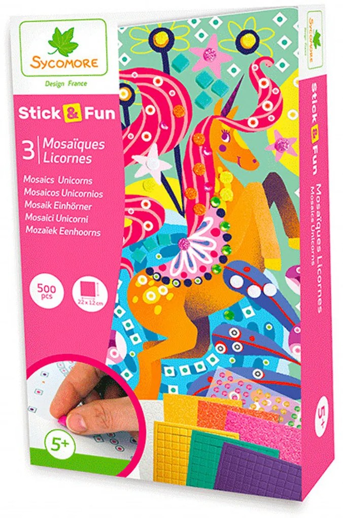 Stick & Fun - Mosaico - Unicorni
