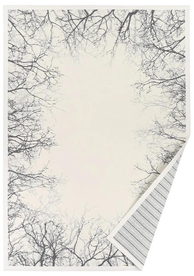 Tappeto bifacciale a fantasia bianca , 140 x 200 cm Puise - Narma