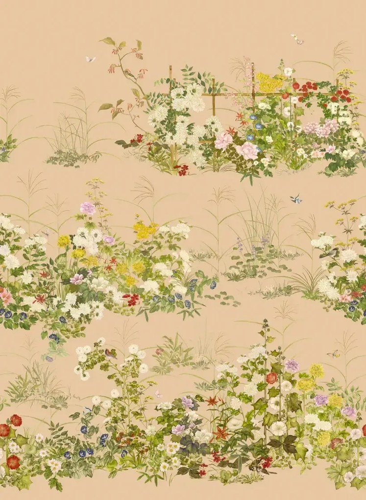 Cole & Son Carta da parati Scenic Flora - Gilded