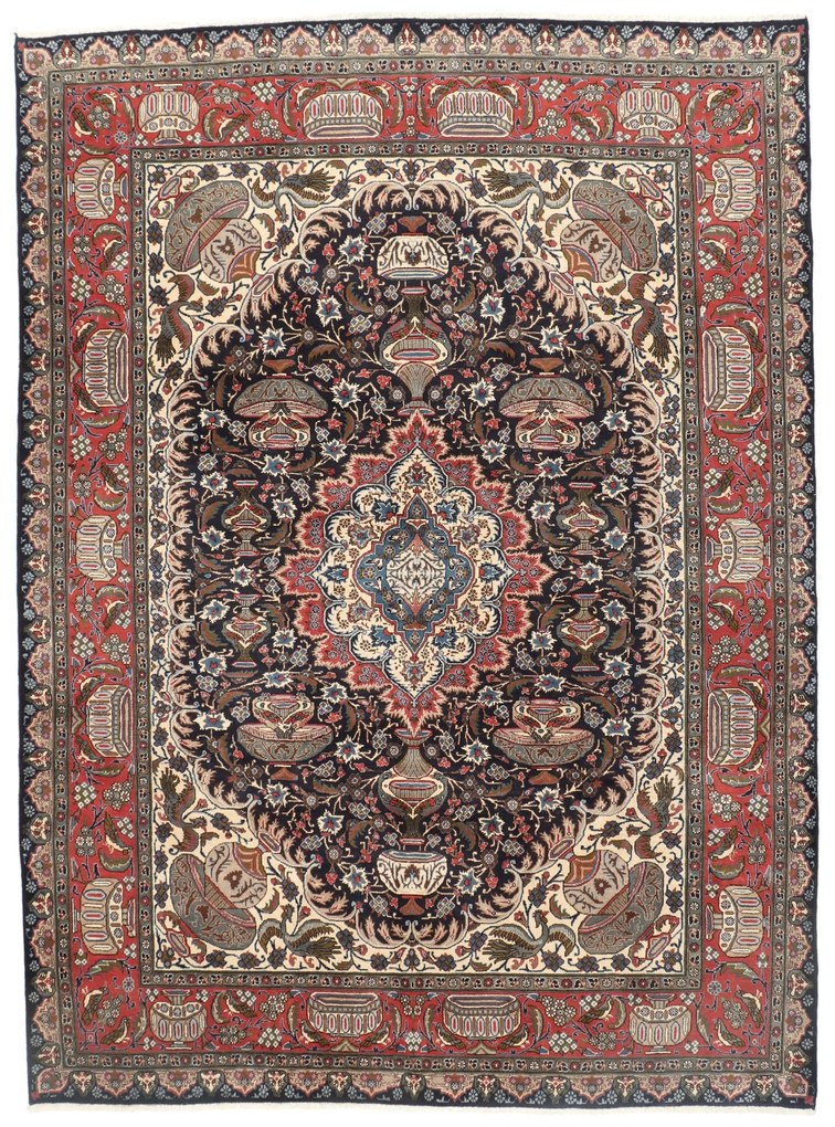 Kashmar Tappeto 250 x 340 (Iran) Annodato A Mano