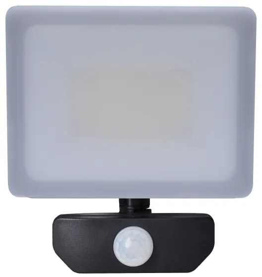 Solight WM-30WS-Q - Proiettore da esterno a LED con sensore LED/30W/230V 4000K IP44