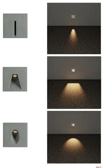 Redo 91200 - Lampada orientativa LED da esterno BAST LED/2,5W/230V IP65 antracite