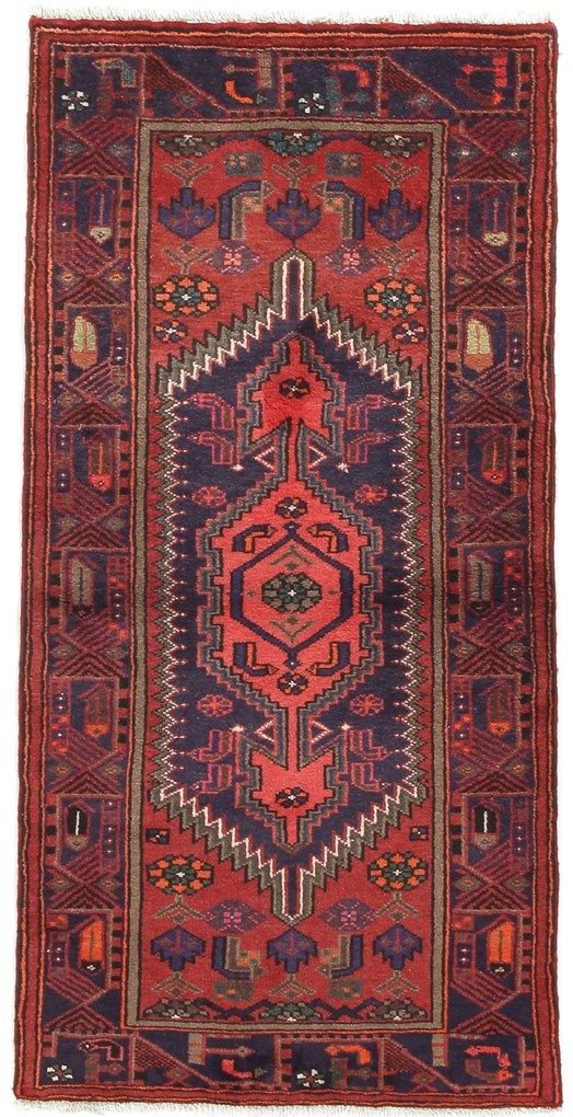 Tappeto persiano 80x170 (Iran) Annodato A Mano