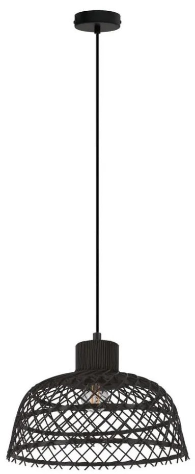 Eglo 43288 - Lampadario a sospensione con filo AUSNBY 1xE27/40W/230V