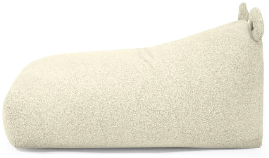 Pouf a sacco per bambini marrone con rivestimento in bouclé Snug 130 Bear – SLOWDOWN