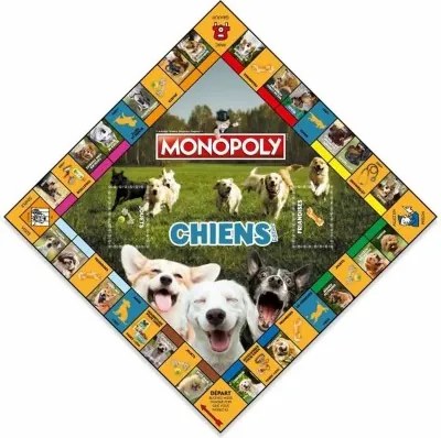 Gioco da Tavolo Winning Moves Monopoly Chiens