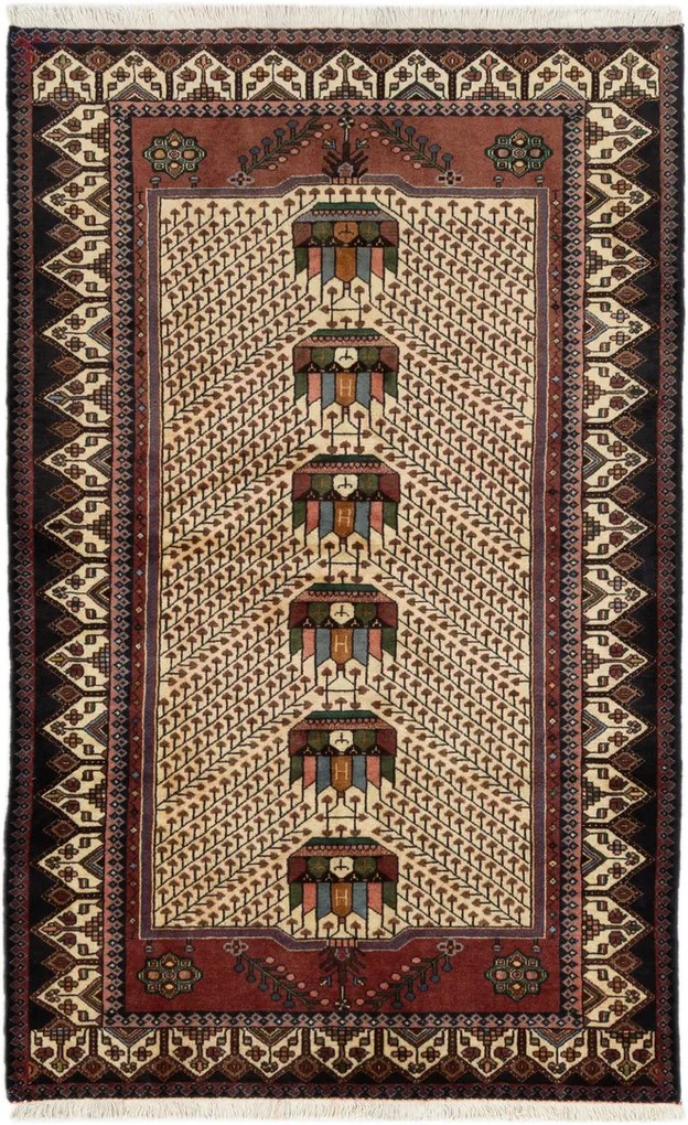 Shiraz Tappeto persiano 200 x 130 (Iran) Annodato A Mano
