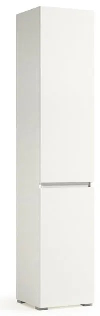 Mobile lavanderia Laundry 2 ante in truciolare bianco P 37 x L 45 x H 195 cm