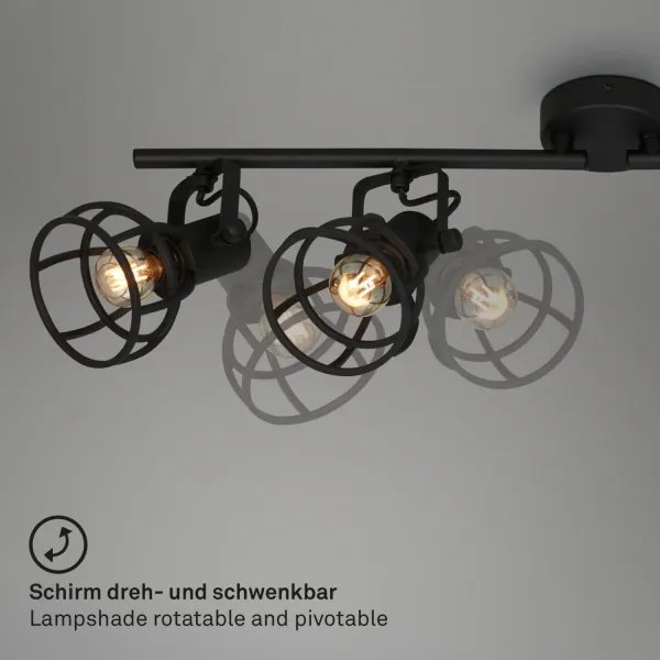 Briloner 2669-045 - Faretto RETRO 4xE14/25W/230V