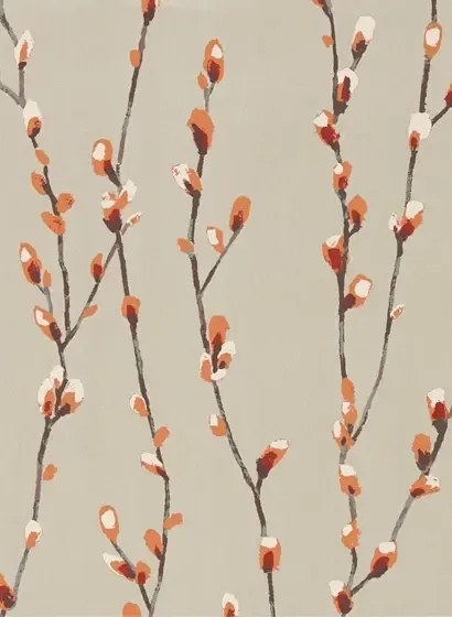 Harlequin Carta da parati Salice - Tangerine/ Gilver