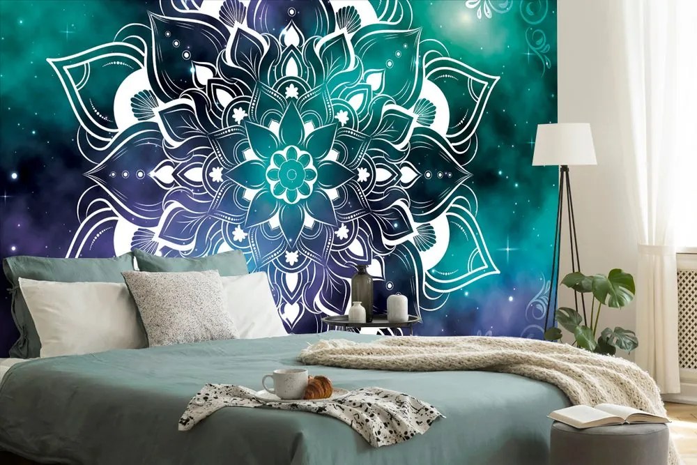 Carta da parati – Mandala moderno con motivo orientale