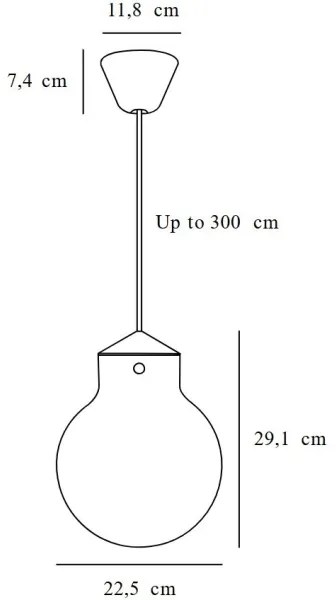 Nordlux - Lampadario a sospensione con filo RAITO 1xE27/25W/230V ottone/bianco
