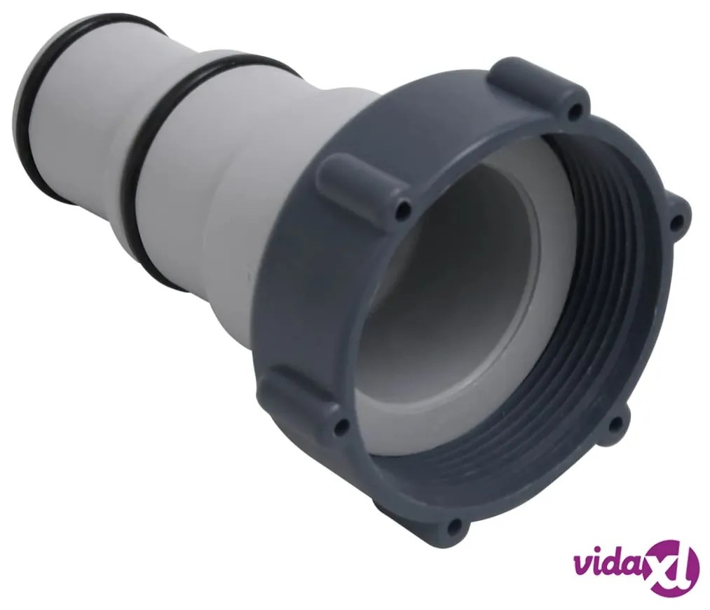 vidaXL Adattatori per Tubi per Piscina 2 pz in Plastica