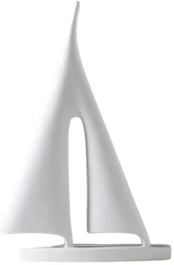 Decorazione da tavolo in resina, 28 cm, bianco