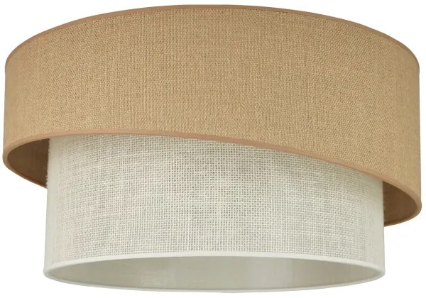 Brilagi - Plafoniera SHINE 1xE27/15W/230V diametro 50 cm beige/color crema