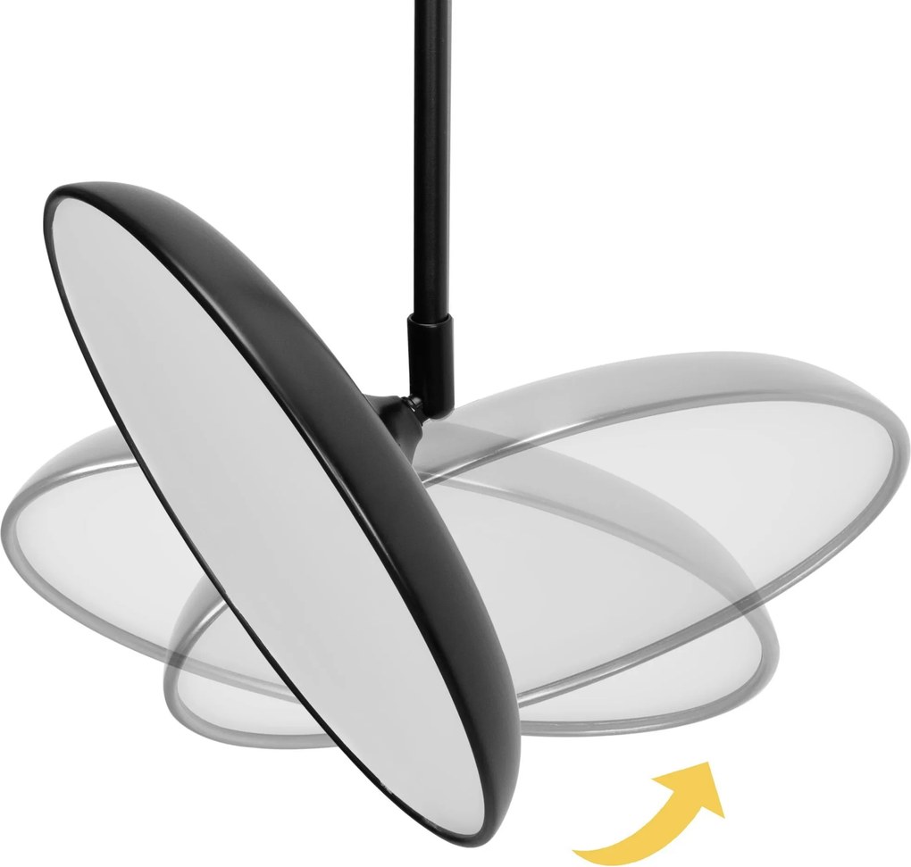 Lampa wisząca LED APP1280-CP Black