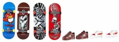 Skateboard da dita Hot Wheels    8 Pezzi