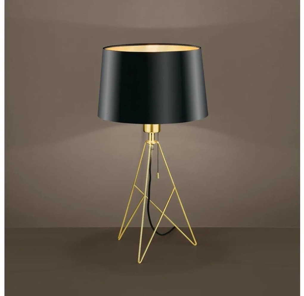 Eglo 39179 - Lampada da tavolo CAMPORALE 1xE27/60W/230V