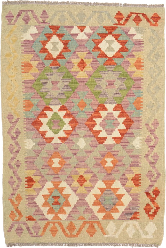 Kilim Tappeto 80x120 (Pakistan) Tessuto A Mano
