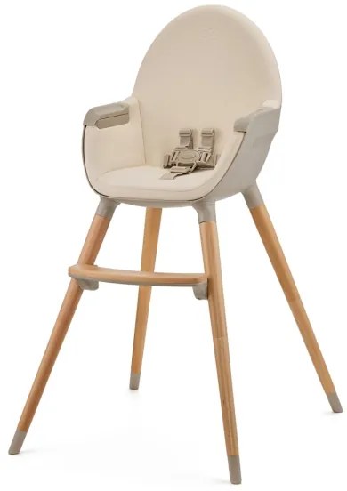 KINDERKRAFT - Sedia da pranzo per bambini 2v1 FINI2 faggio/beige