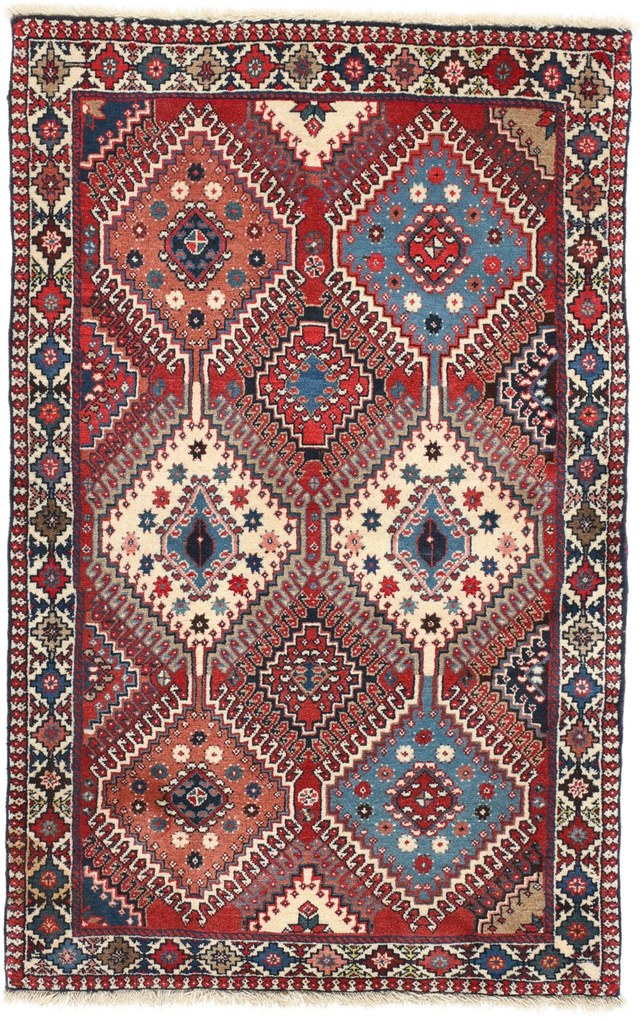 Yalameh Tappeto persiano 80x130 (Iran) Annodato A Mano