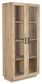 Stand Espositore Home ESPRIT Cristallo Legno di mango 80 x 40 x 180 cm