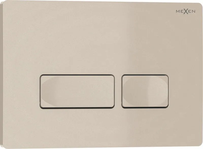 Mexen Tex 04 pulsante di scarico, beige- 6104-07